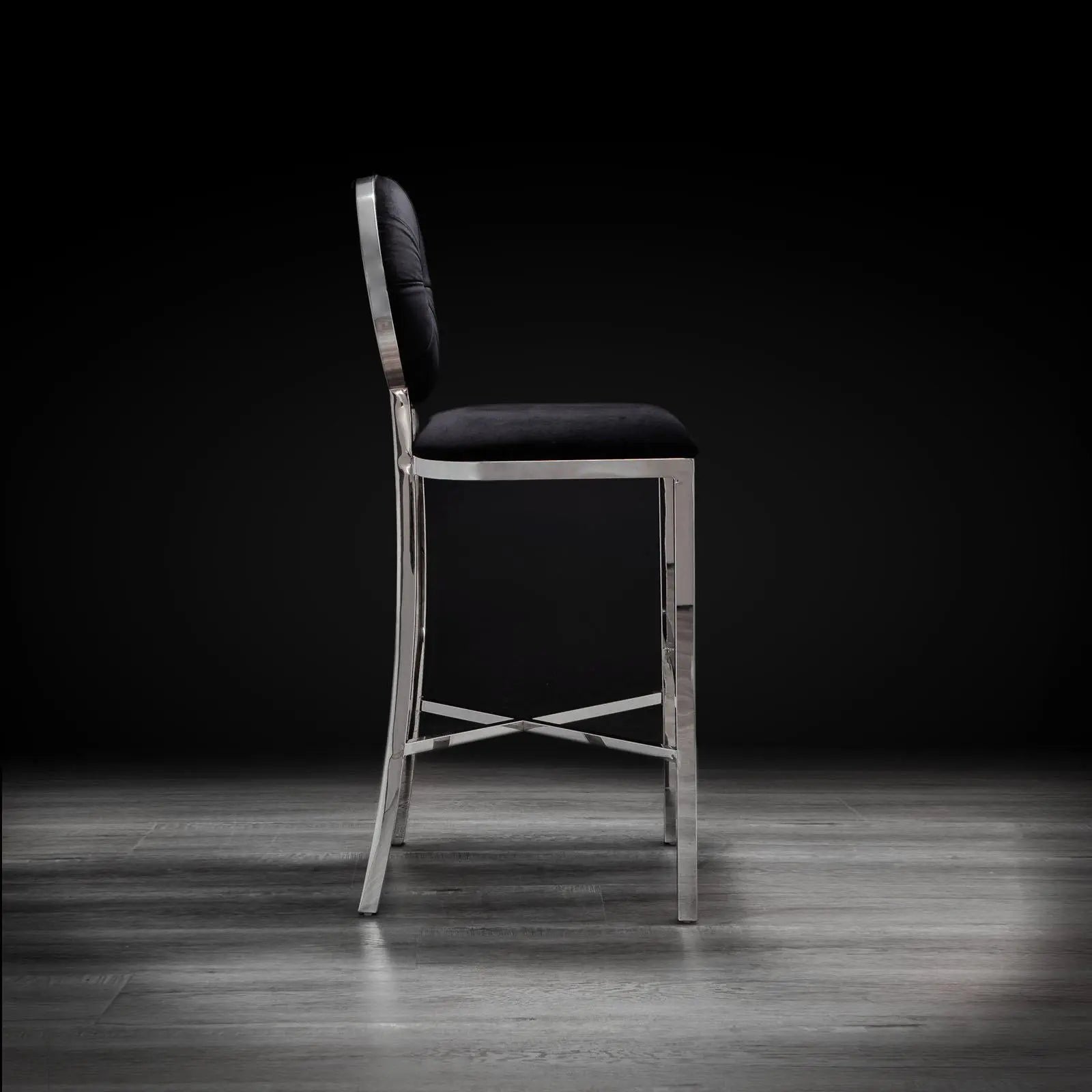Regina Black Roberto Grassie Bar Stool