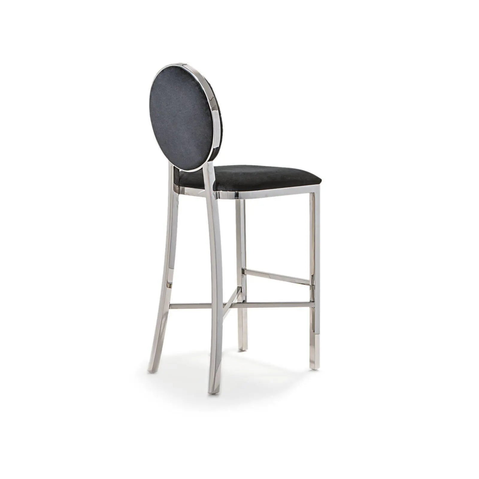 Regina Black Stylish Bar Stool
