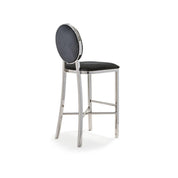Regina Black Stylish Bar Stool