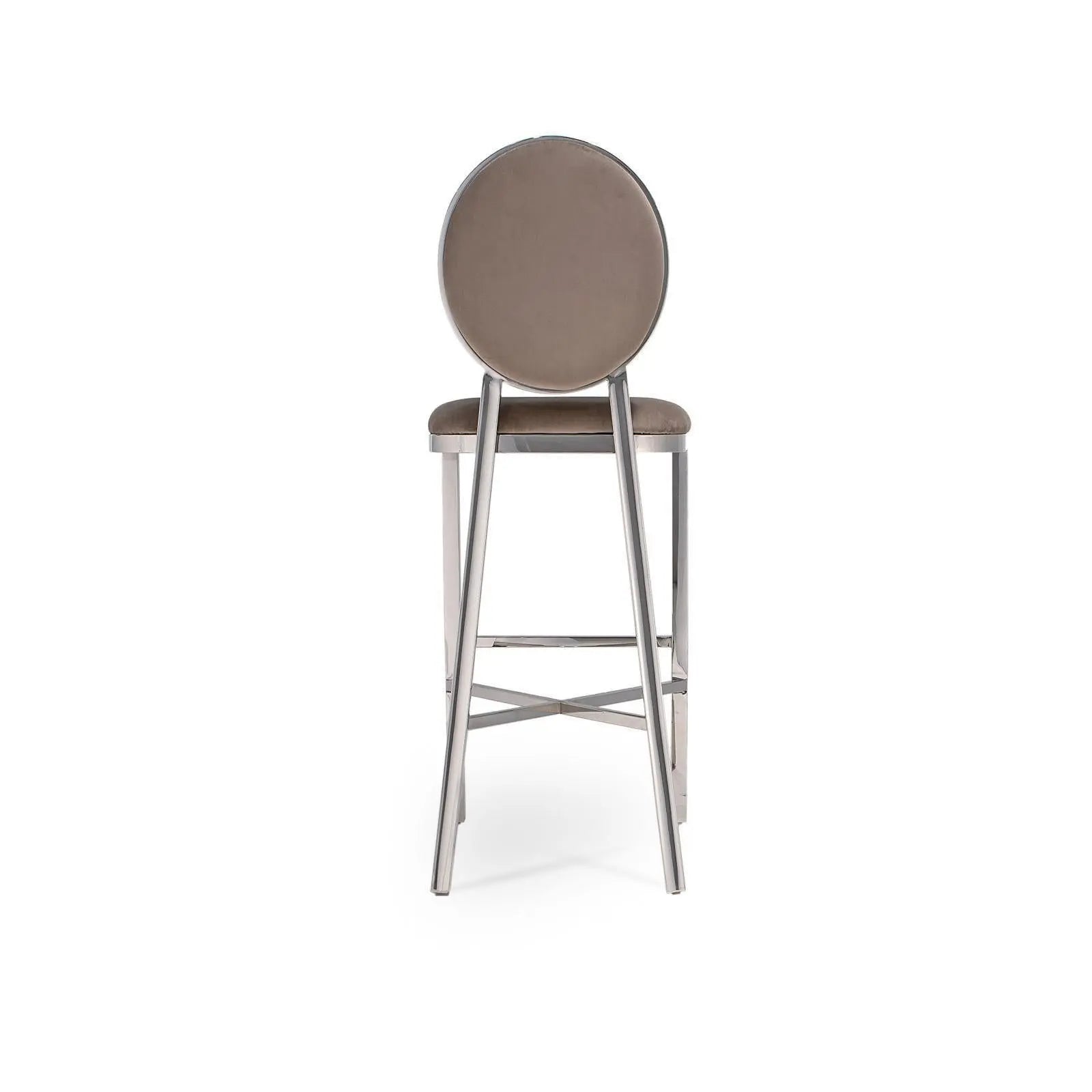 Regina Taupe Luxury Bar Stool