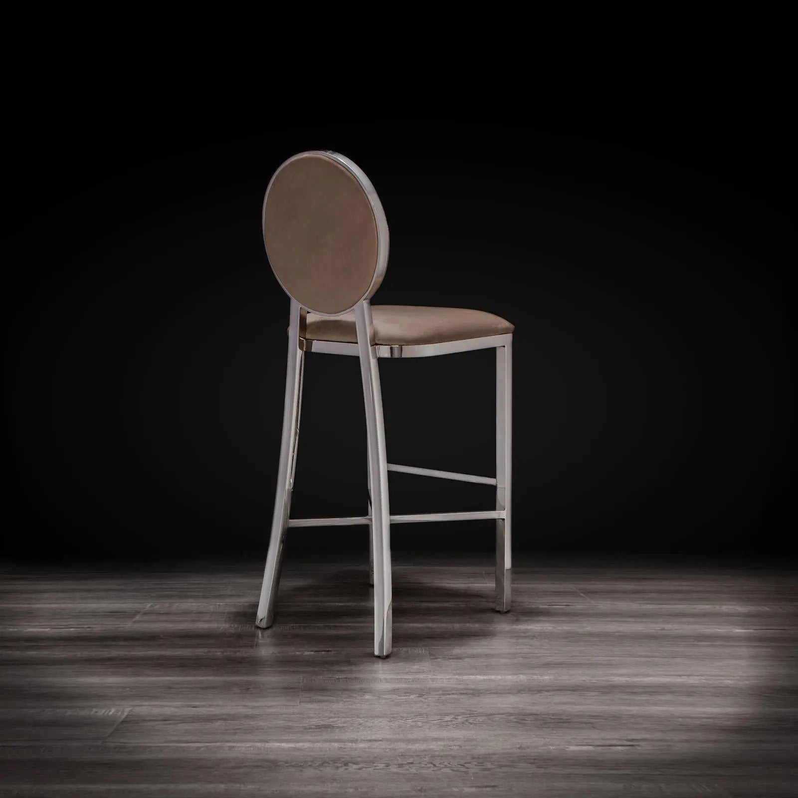 Regina Taupe Luxury Bar Stool