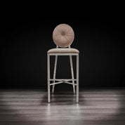 Regina Taupe Modern Bar Stool