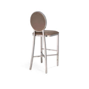 Regina Taupe Roberto Grassie Bar Stool