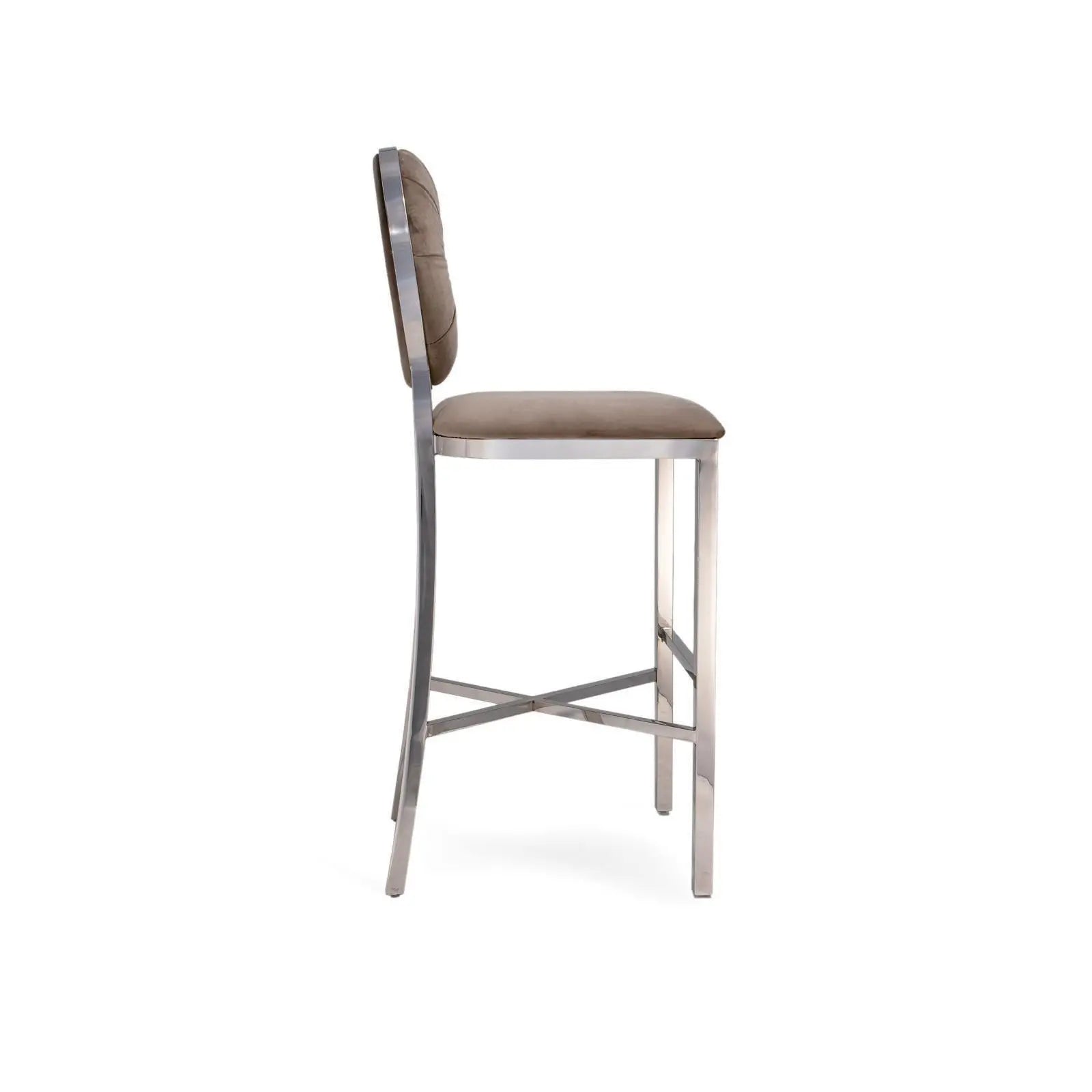 Regina Taupe Stylish Bar Stool