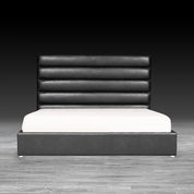 Roma Black Modern Bed