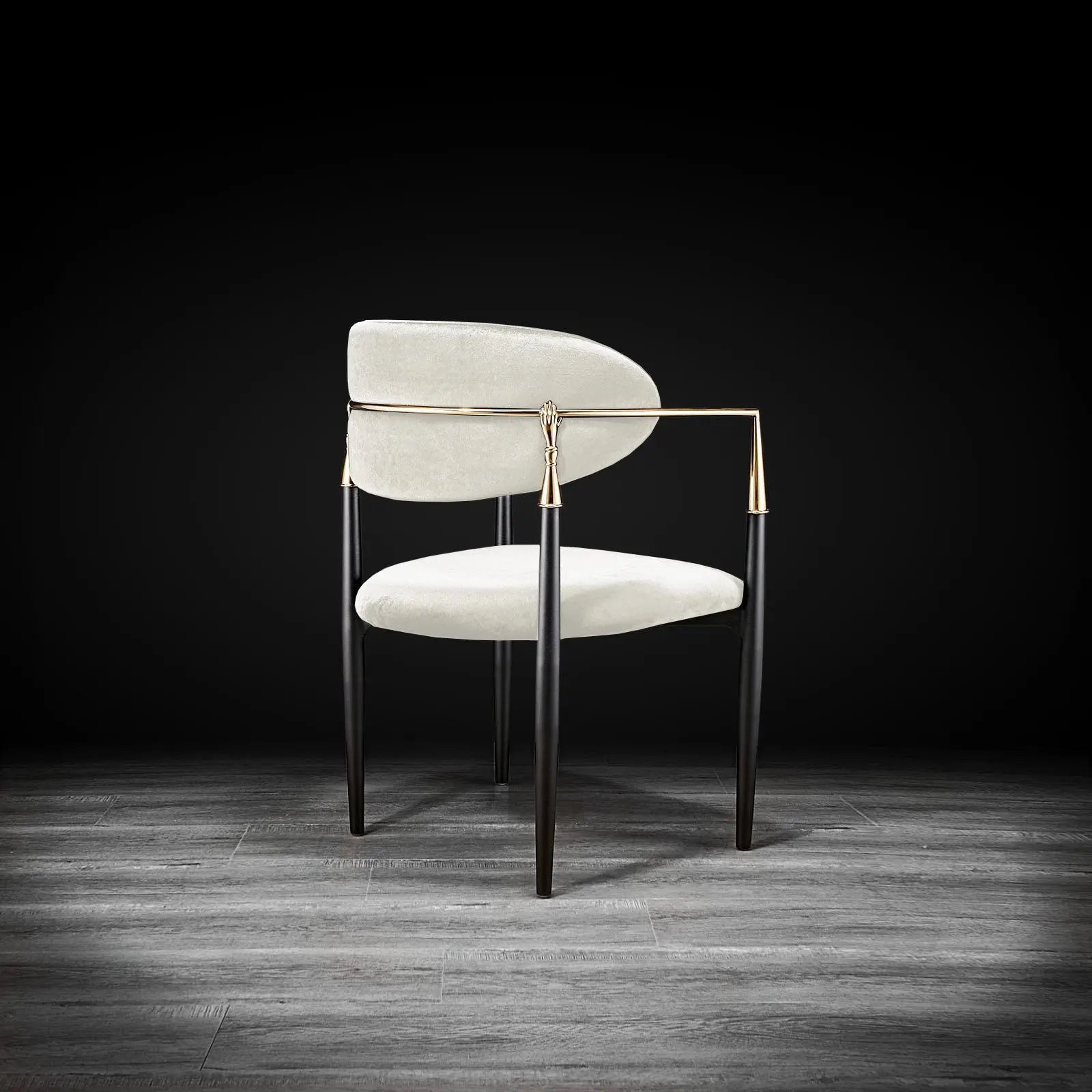 Roubi Cg Beige Luxury Dining Chair