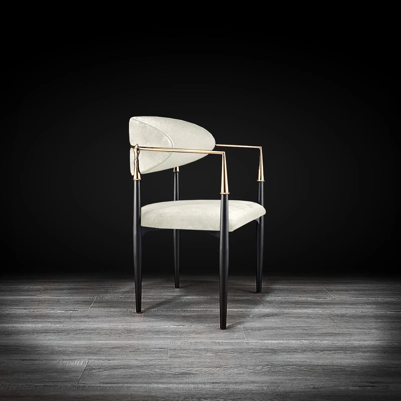 Roubi Cg Beige Stylish Dining Chair
