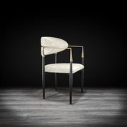 Roubi Cg Beige Stylish Dining Chair