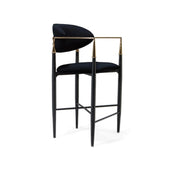 Roubi Cg Black Counter Stylish Bar Stool