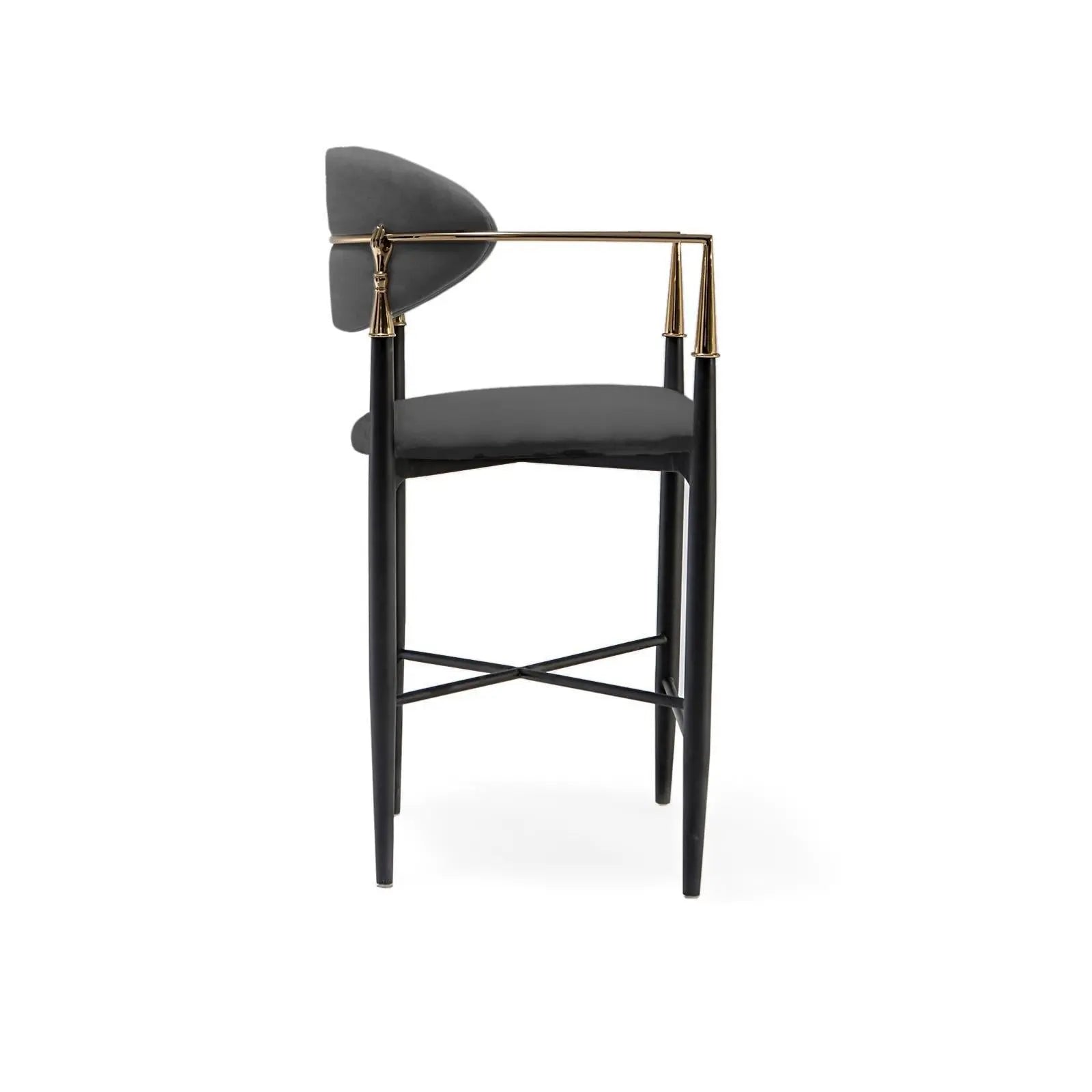 Roubi Chg Dark Gray Roberto Grassie Counter Stool