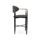 Roubi Chg Dark Gray Roberto Grassie Counter Stool