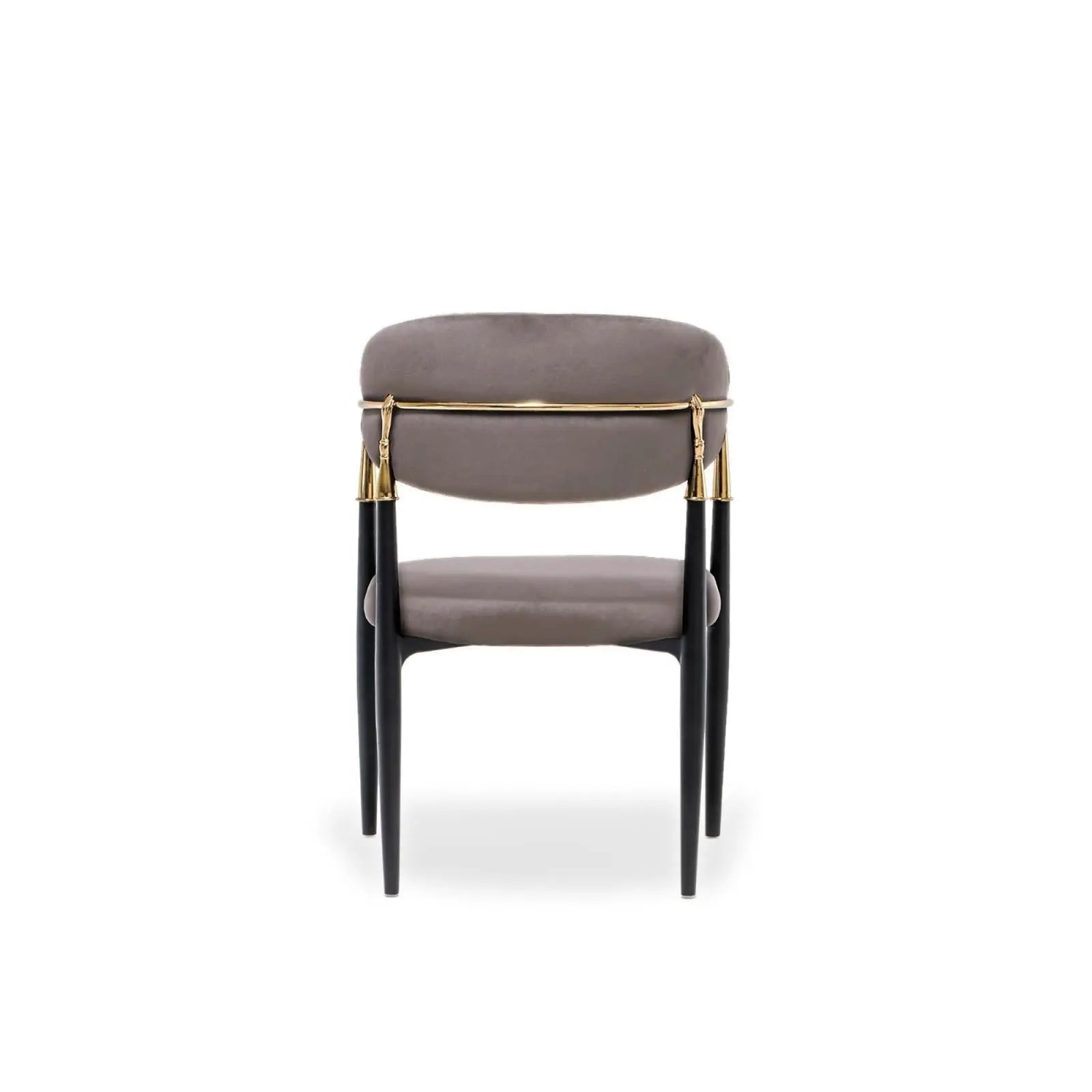 Roubi Chg Taupe Modern Dining Chair
