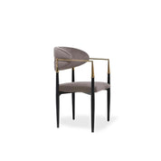 Roubi Chg Taupe Stylish Dining Chair