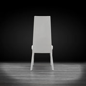 Santorini Lux White Modern Dining Chair