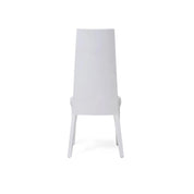 Santorini Lux White Modern Dining Chair
