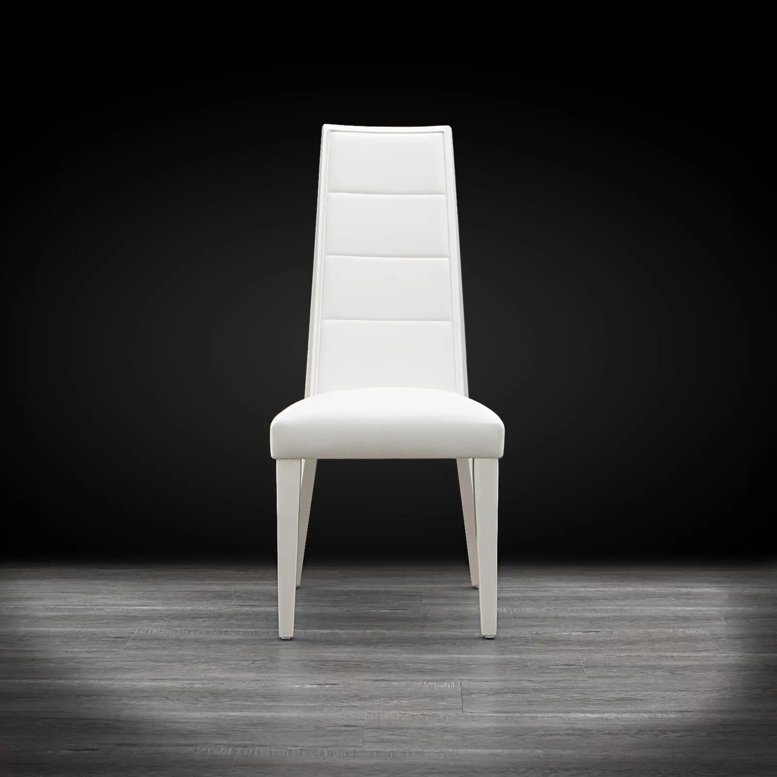 Santorini Lux White Modern Dining Chair