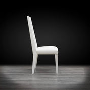 Santorini Lux White Roberto Grassie Dining Chair