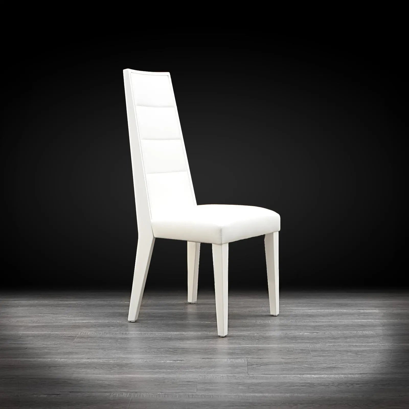 Santorini Lux White Stylish Dining Chair