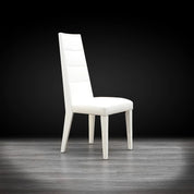 Santorini Lux White Stylish Dining Chair