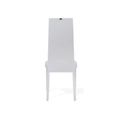 Santorini White Luxury Dining Chair