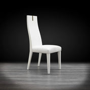 Santorini White Stylish Dining Chair