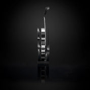 Solo Cello Silver Roberto Grassie Sculpture