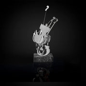 Solo Violin Silver Stylish Sculpture