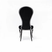 Sophia Silver Black Modern Dining Chair