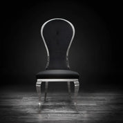 Sophia Silver Black Stylish Dining Chair