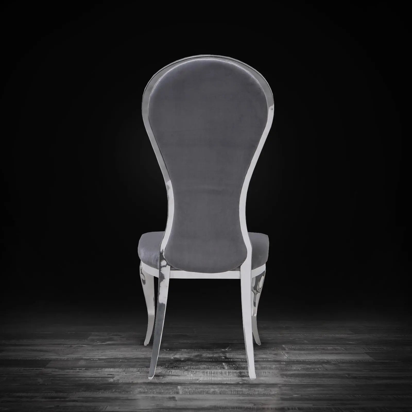 Sophia Silver Gray Modern Dining Chair