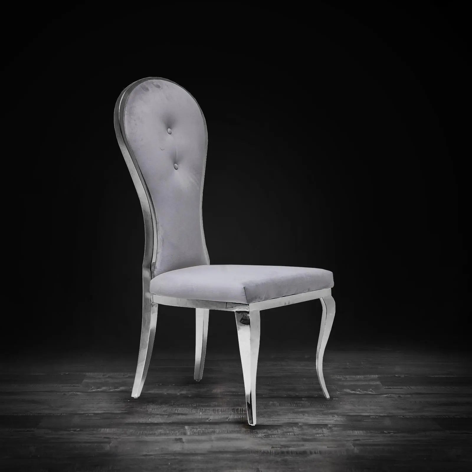 Sophia Silver Gray Modern Dining Chair