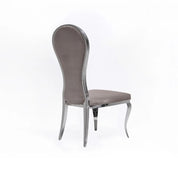 Sophia Silver Taupe Luxury Dining Chair