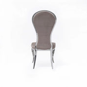 Sophia Silver Taupe Modern Dining Chair
