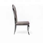 Sophia Silver Taupe Roberto Grassie Dining Chair