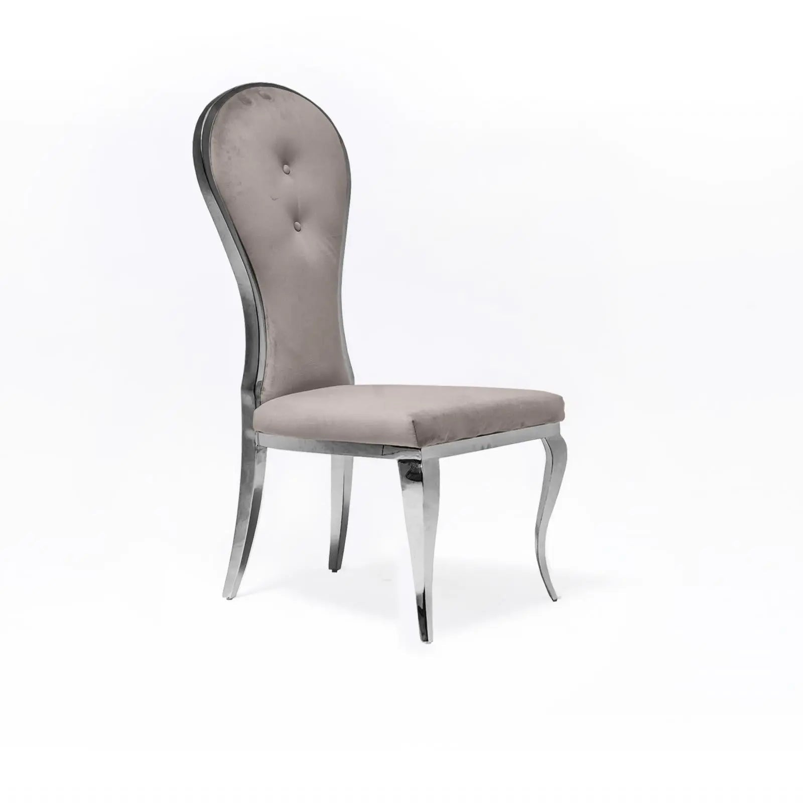 Sophia Silver Taupe Stylish Dining Chair