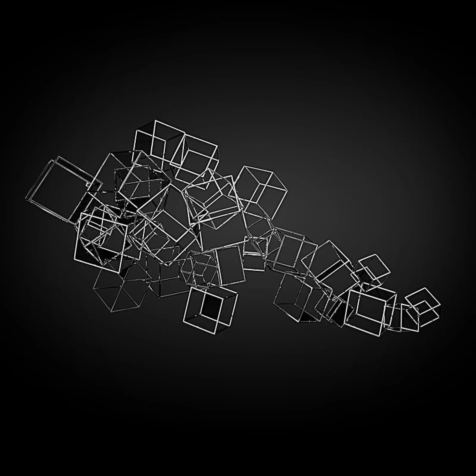 Taper Silver Wall Art