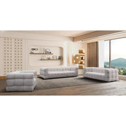 Theo Light Gray Ax Sofa Set