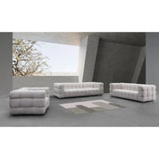 Theo Light Gray Ax Sofa Set