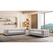 Theo Light Gray Ax Sofa Set