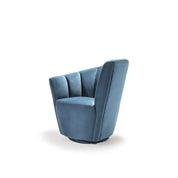 Tulip Raf Blue Modern Accent Chair RG