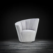 Tulip Raf Gray Modern Accent Chair RG