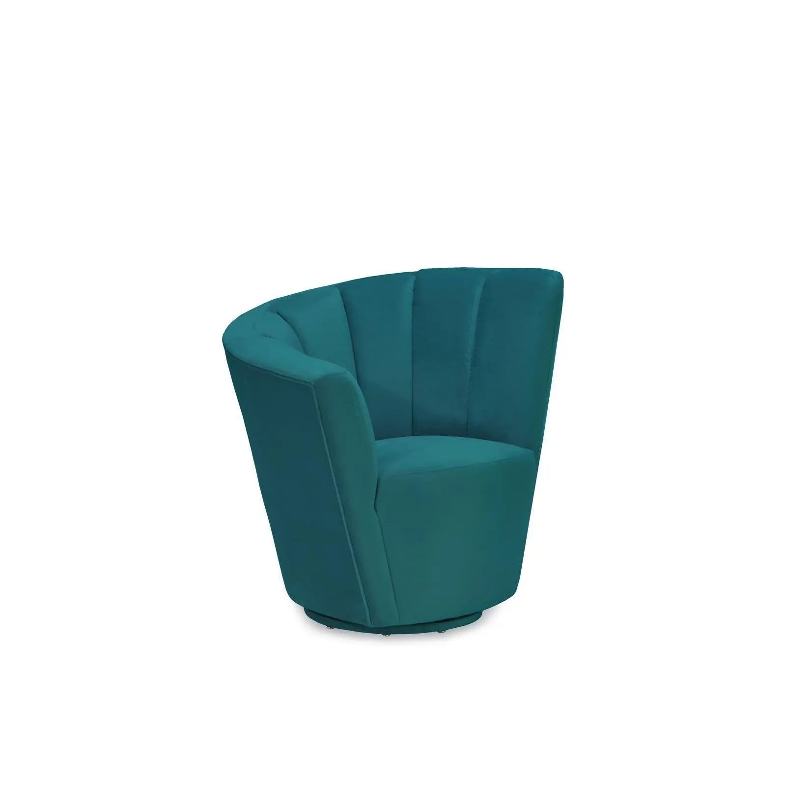 Tulip Raf Green Luxury Accent Chair RG