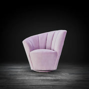 Tulip Raf Purple Modern Accent Chair