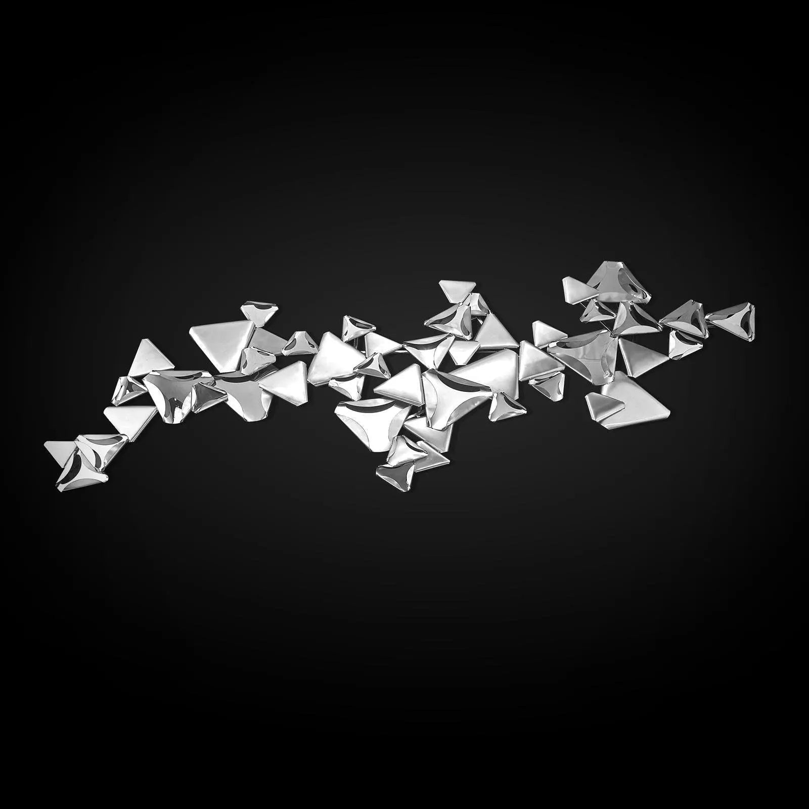 Twinkling Star Silver Wall Art RG