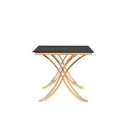 Valora Rose Gold Polished Stainless Steel Base End Table RG