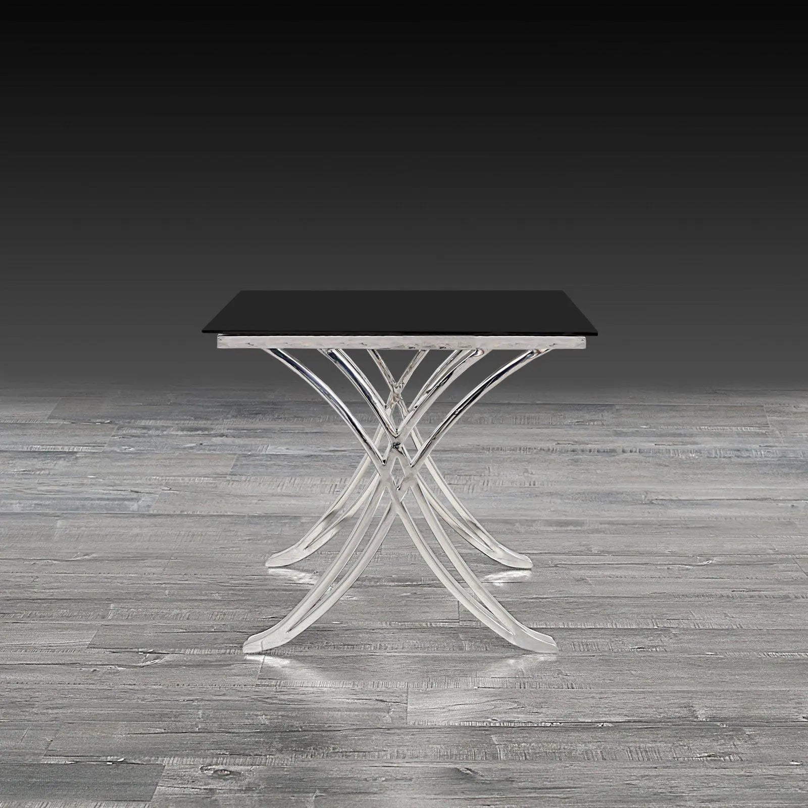 Valora Silver Modern End Table