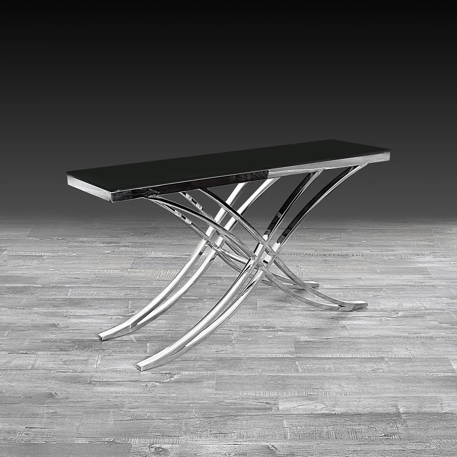 Valora Silver Stylish Console Table