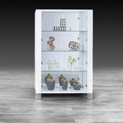 Vanguard White Modern Curio