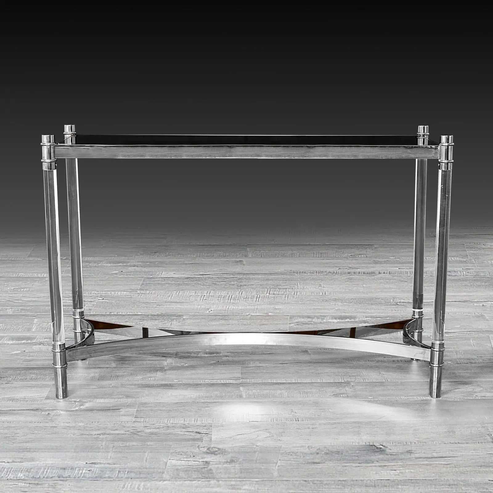 Varossi Silver Modern Console Table