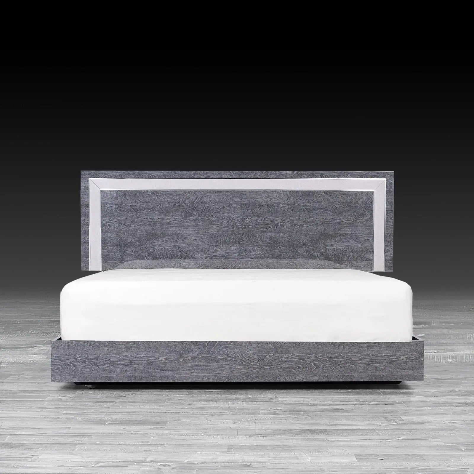 Ventura Gray Modern Bed